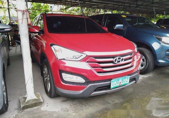 Selling Red Hyundai Santa Fe 2013 Automatic Diesel