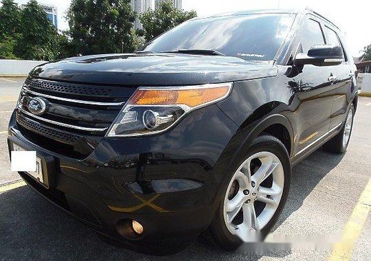 Black Ford Explorer 2014 at 26000 km for sale
