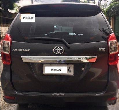 Selling Grey Toyota Avanza 2016 at 21000 km 