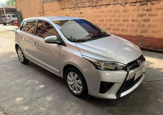 Silver Toyota Yaris 2016 for sale in Quezon City 