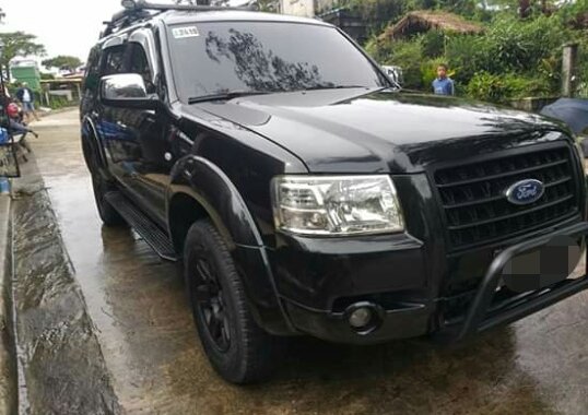 Selling Black Ford Everest 2008 Manual Diesel in Manila 