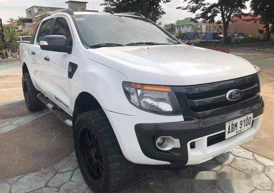 White Ford Ranger 2015 Manual Diesel for sale