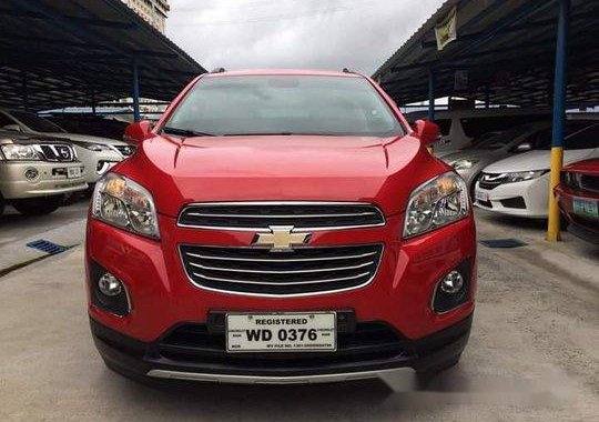 Red Chevrolet Trax 2016 for sale in Parañaque