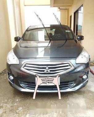 Grey Mitsubishi Mirage G4 2014 at 25000 km for sale