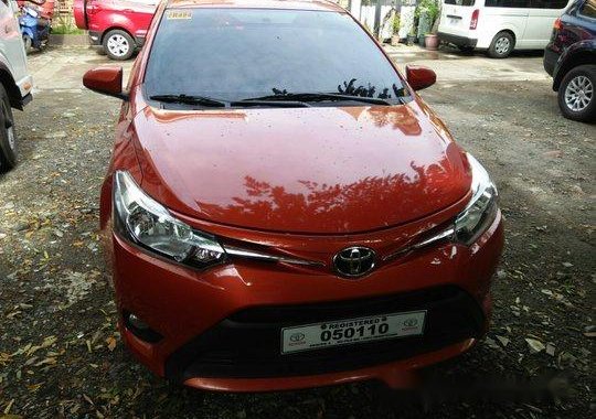 Orange Toyota Vios 2018 for sale in Quezon City 