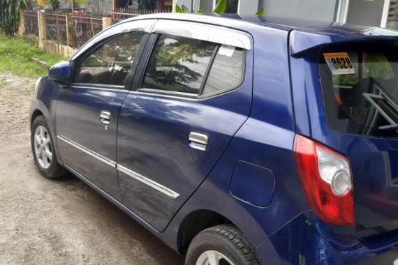 Selling 2nd Hand Blue 2014 Toyota Wigo