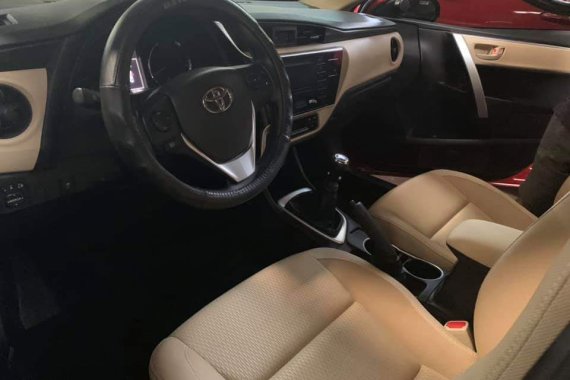 Selling Red Toyota Corolla Altis 2018 at 3800 km in Quezon City 