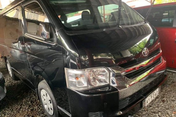 Black Toyota Hiace 2018 for sale in Quezon City 