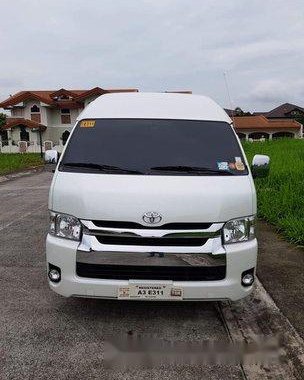 Sell White 2018 Toyota Hiace at 21000 km