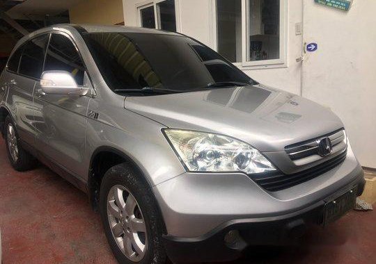 Silver Honda Cr-V 2008 for sale 