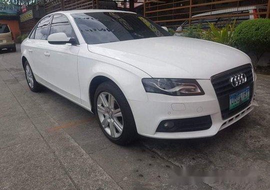 Sell White 2012 Audi A4 Automatic Diesel at 22000 km