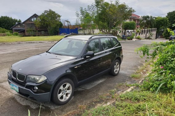 Selling Black Bmw X3 2008 Automatic Diesel 