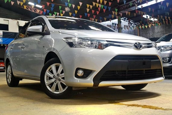 Silver 2017 Toyota Vios at 14000 km for sale in Quezon City 