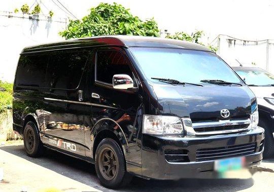 Selling Black Toyota Hiace 2010 at 93000 km 
