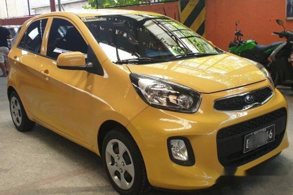 Sell Yellow 2017 Kia Picanto Manual Gasoline 