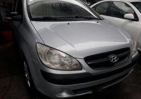 Silver Hyundai Getz 2011 Manual Gasoline for sale