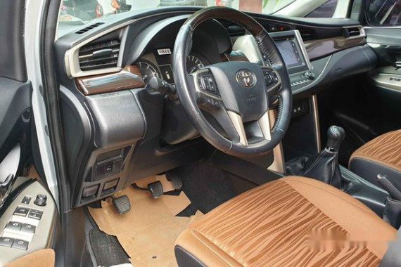 Silver Toyota Innova 2016 at 12000 km for sale 