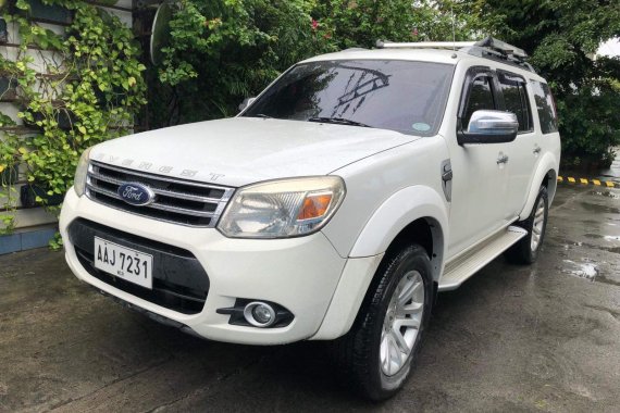 White 2014 Ford Everest at 47000 km for sale 