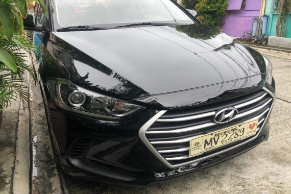 Black 2018 Hyundai Elantra for sale in Cavite 