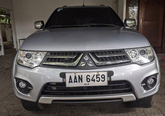 Silver Mitsubishi Montero Sport 2014 at 85000 km for sale