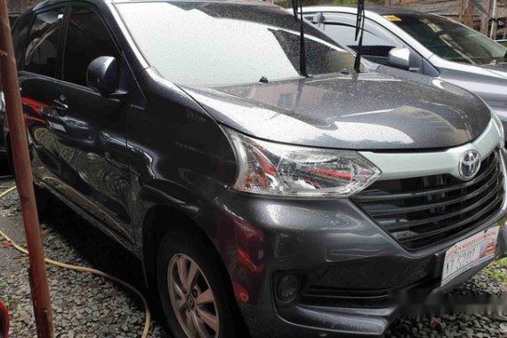 Grey Toyota Avanza 2018 Manual Gasoline for sale