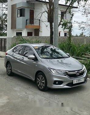 Silver Honda City 2019 Automatic Gasoline for sale 