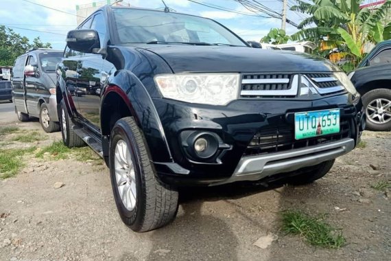 Black 2012 Mitsubishi Montero Sport Automatic Diesel for sale 
