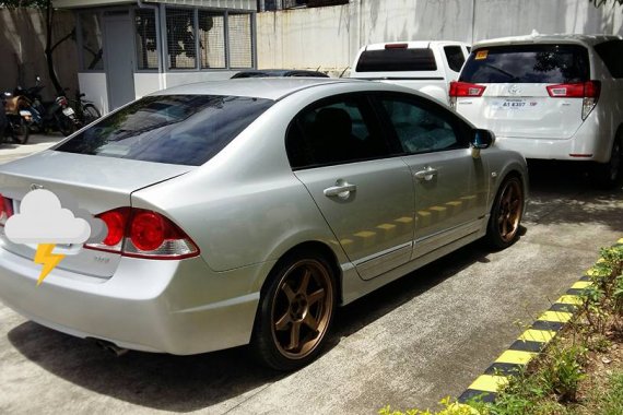 Selling Silver Honda Civic 2008 Manual in Taytay 