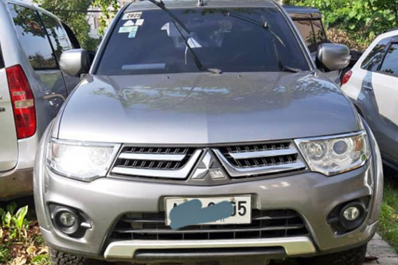 Sell Silver 2014 Mitsubishi Montero Sport in Davao City 