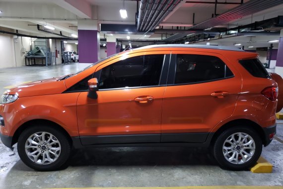 Orange 2016 Ford Ecosport at 11500 km for sale 
