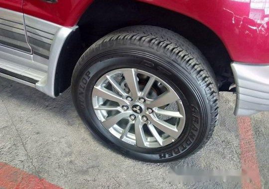 Red Mitsubishi Pajero 2005 for sale in Quezon City