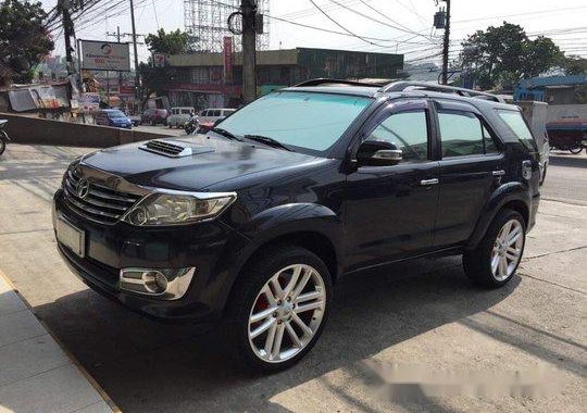 Blue Toyota Fortuner 2013 Manual Diesel for sale