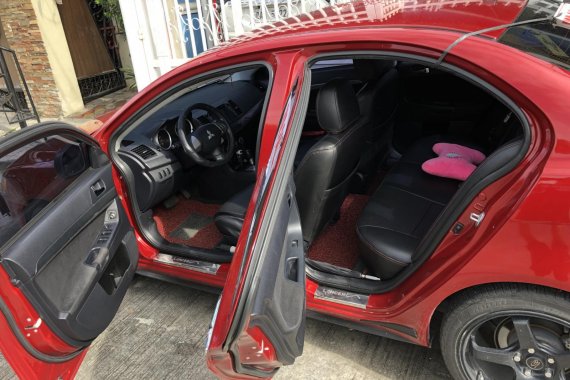 Selling Red Mitsubishi Lancer Ex 2012 Sedan in Bacoor 