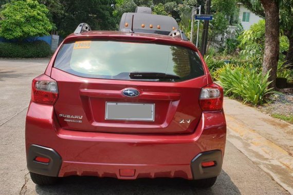 Red Subaru Xv 2015 for sale in Quezon City