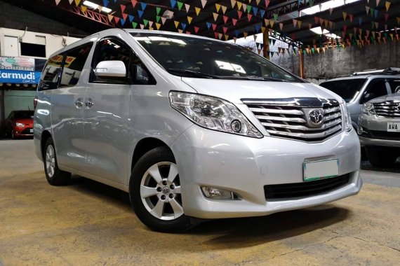 Silver 2011 Toyota Alphard Van at 67000 km for sale 