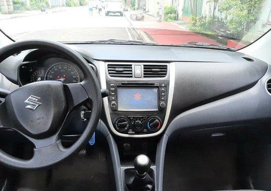 Silver Suzuki Celerio 2017 Manual Gasoline for sale 