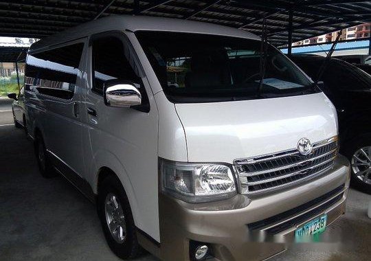 White Toyota Hiace 2013 at 59536 km for sale 