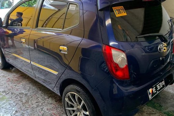 Blue 2016 Toyota Wigo at 25000 km for sale in Quezon City 