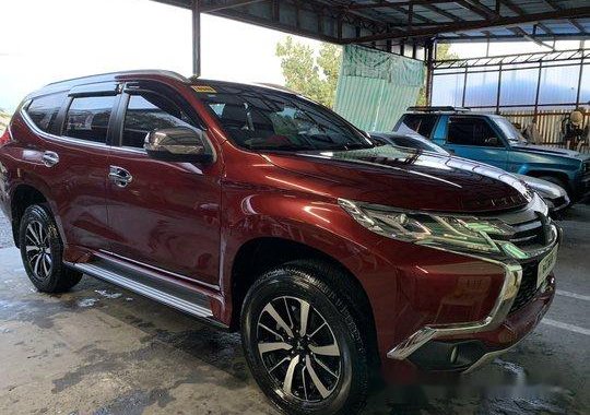 Sell Red 2018 Mitsubishi Montero Sport at 12000 km 