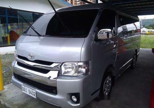 Selling Silver Toyota Hiace 2018 Manual Diesel at 17250 km 