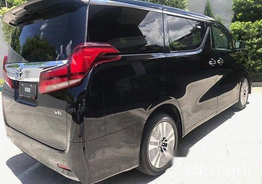 Black Toyota Alphard 2019 Automatic Gasoline for sale