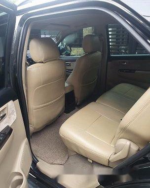 Black Toyota Fortuner 2014 at 60100 km for sale