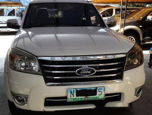 White Ford Everest 2010 Automatic Diesel for sale