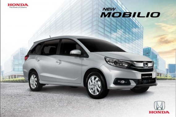 Silver Honda Mobilio 2019 for sale in Quezon City 