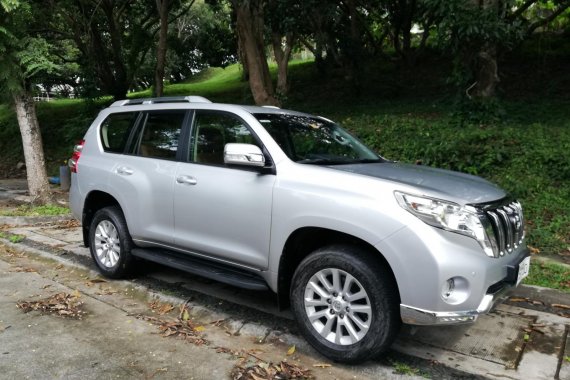 Selling Used Toyota Land Cruiser Prado 2016 at 37000 km in Quezon City 