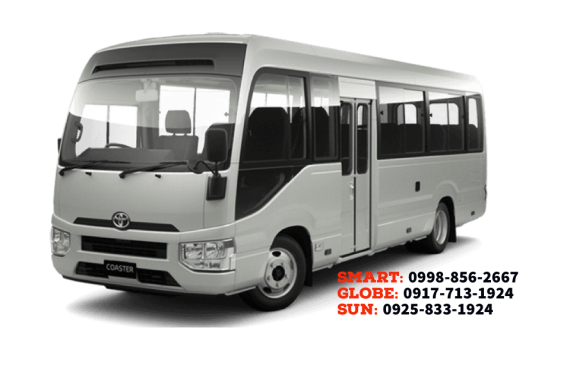 White 2019 Toyota Coaster for sale in Manila 