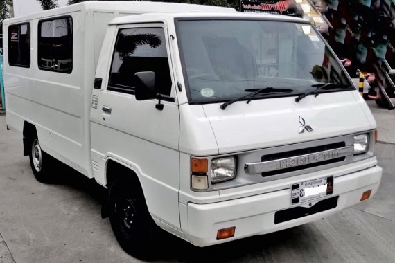 White 2015 Mitsubishi L300 Van Manual Diesel for sale 