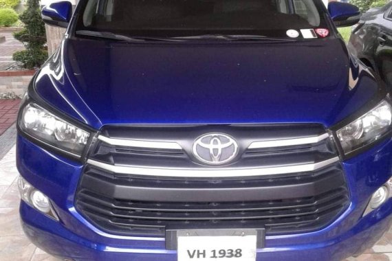 Blue 2017 Toyota Innova Automatic Diesel for sale 