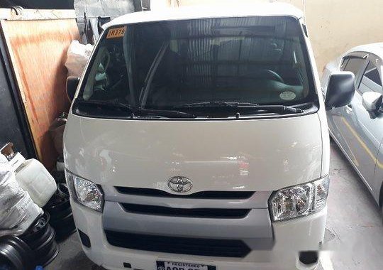 White Toyota Hiace 2017 Manual Diesel for sale 