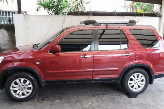 Red Honda Cr-V 2006 for sale 